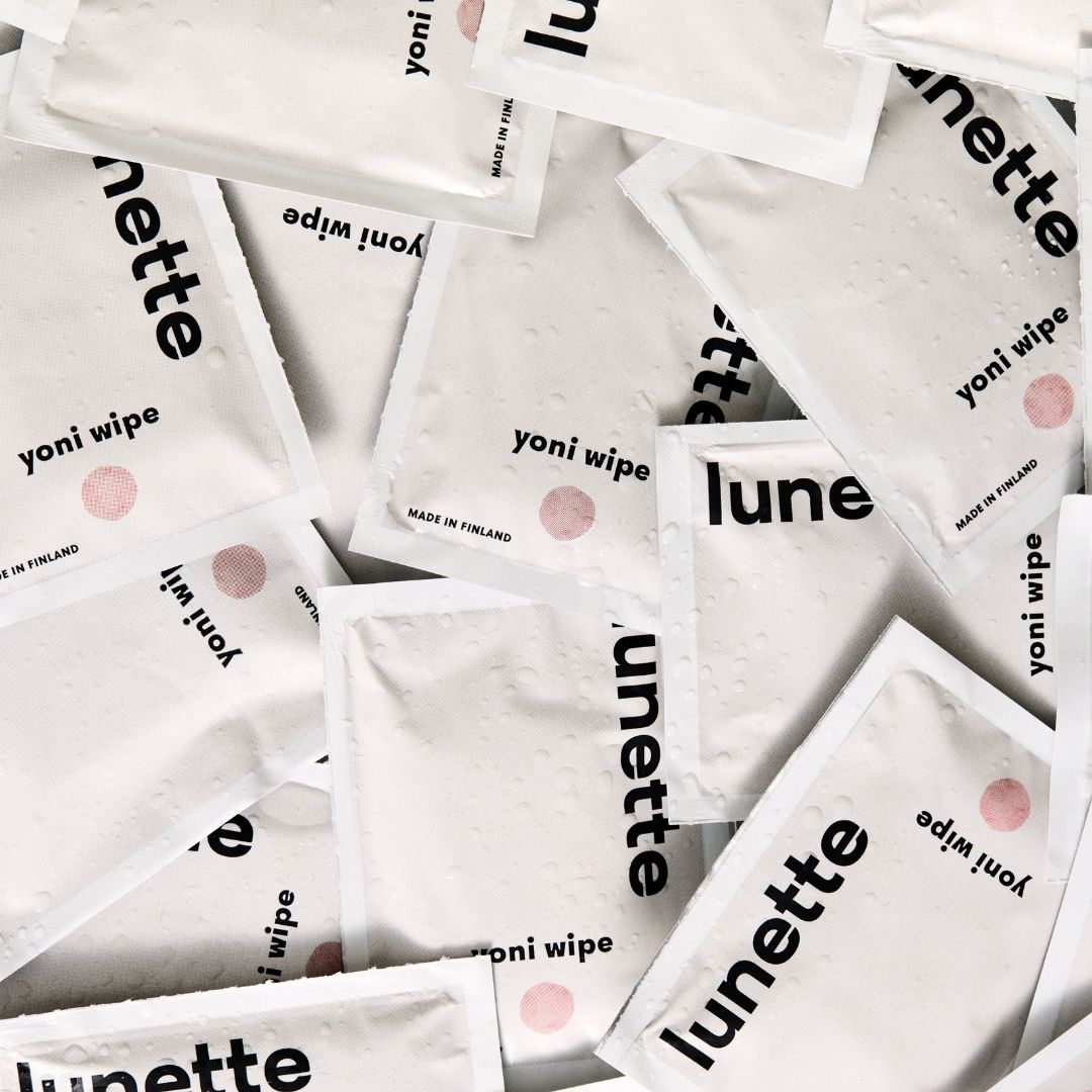 Lunette Yoni Wipes 20 pack