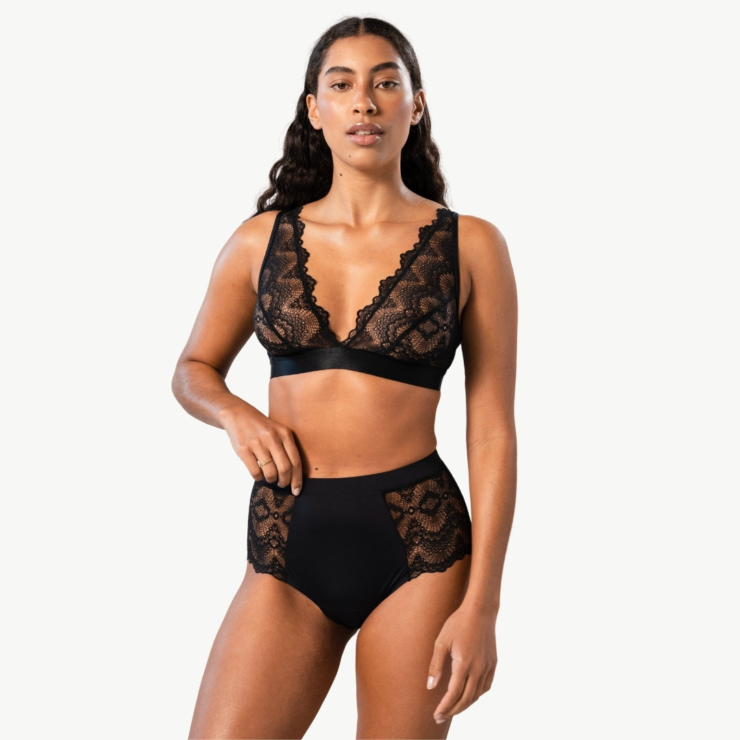 Understatement Lace Period Highwaist Briefs