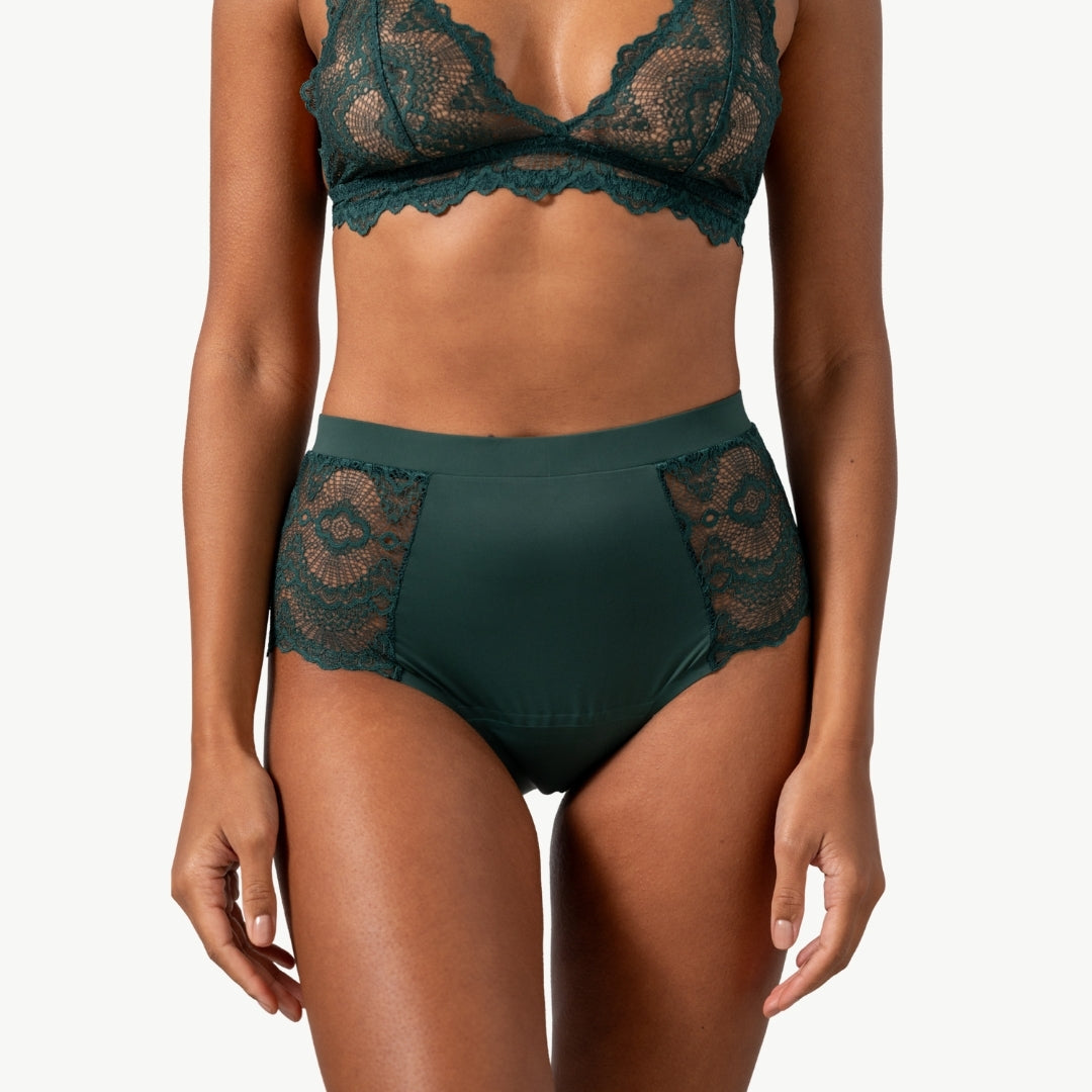 Understatement Lace Period Highwaist Briefs