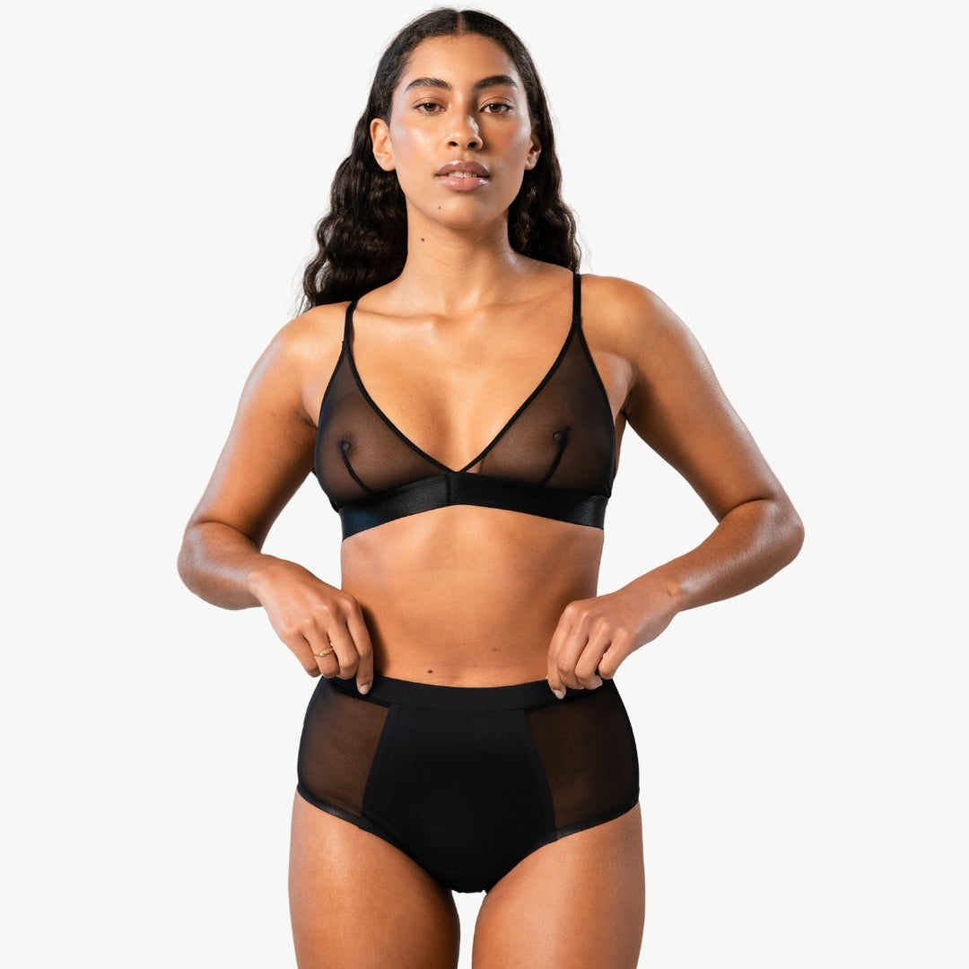 Understatement Micro period highwaist briefs