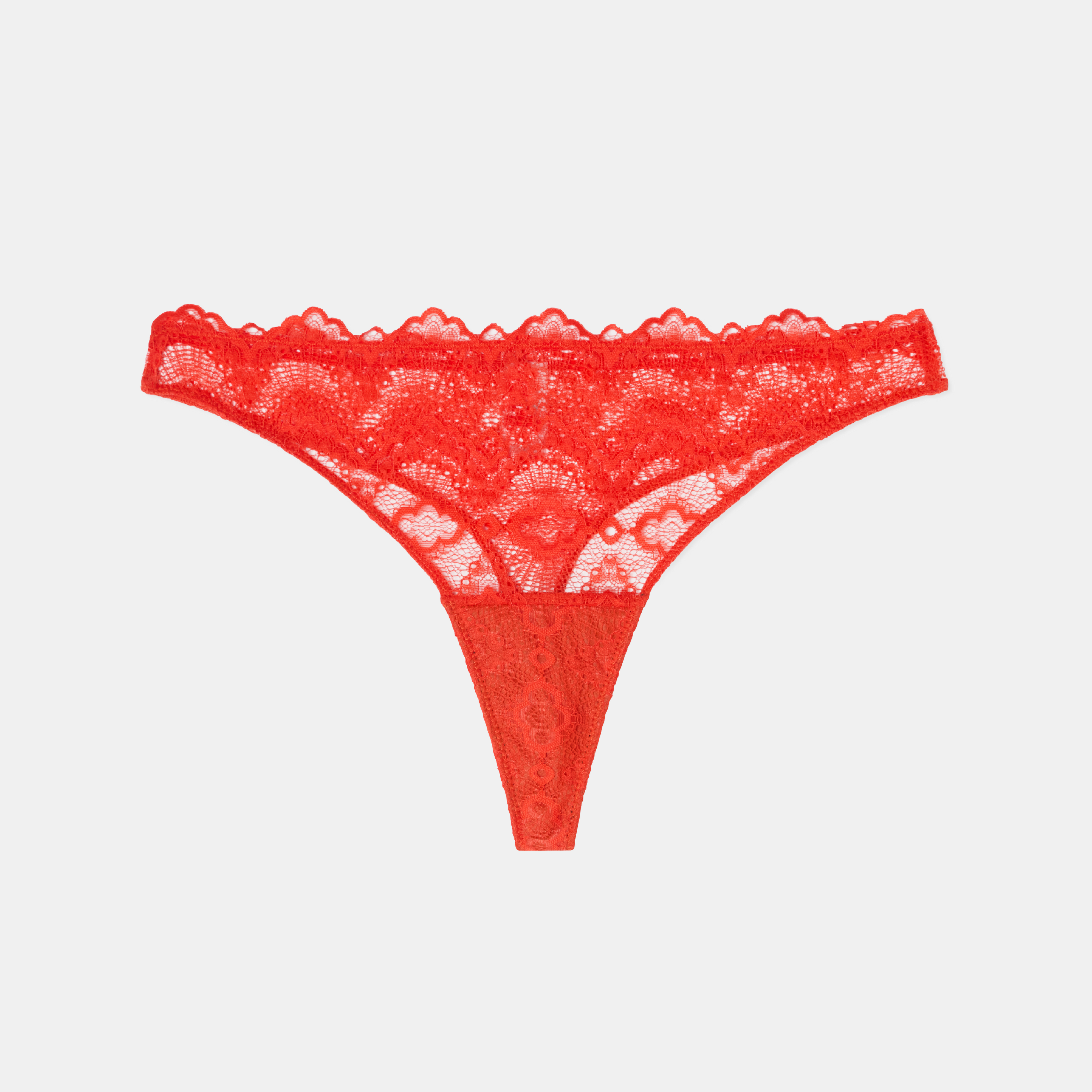 Understatement Lace Period Thong
